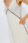 Chloé cream Maxi dress with stitching details