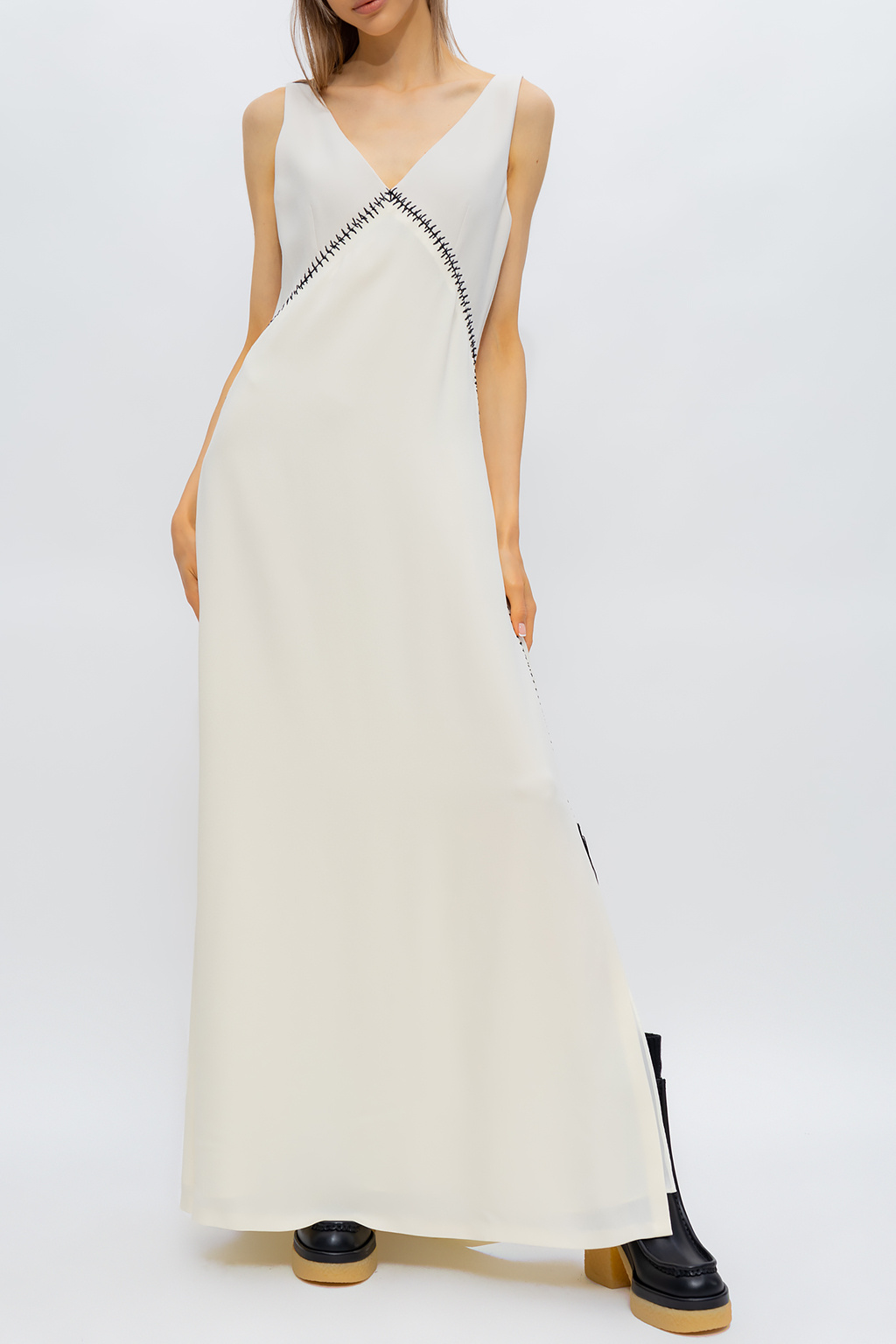 Chloé Maxi dress with stitching details