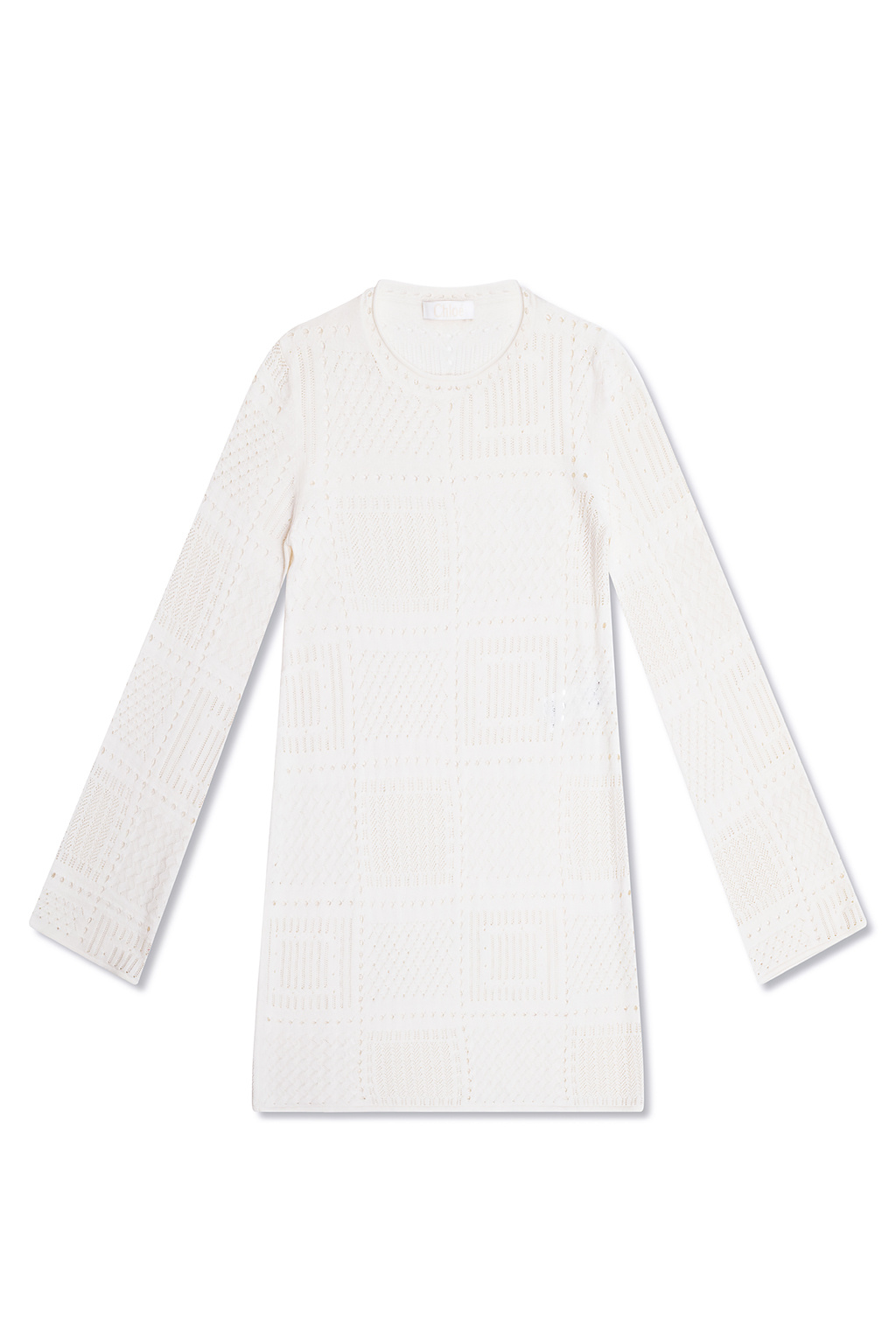 Chloé woman see by chloe knitwear cotton sweater