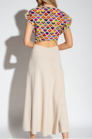 Chloé Dress with crochet trims