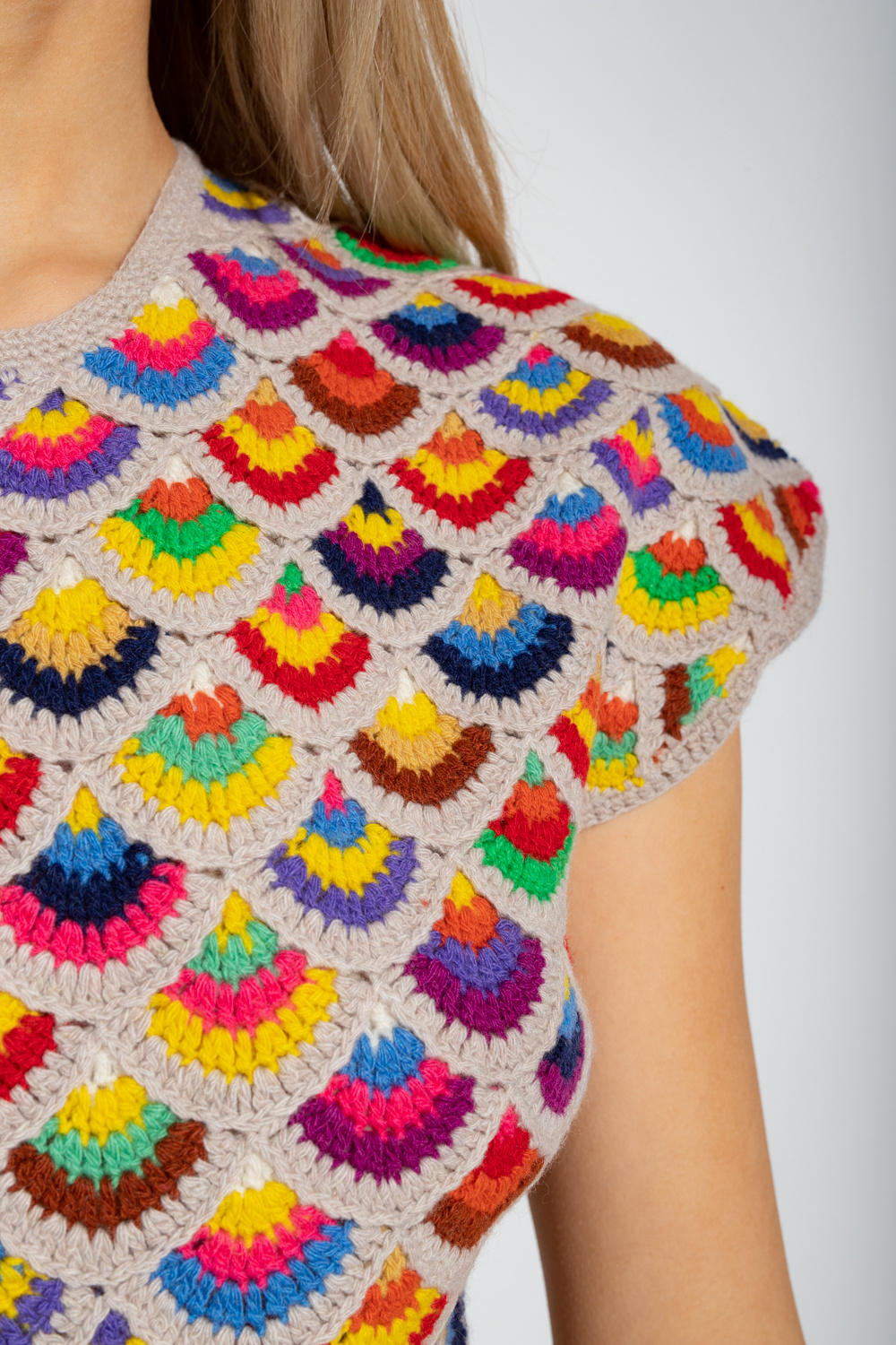 Chloé Dress with crochet trims