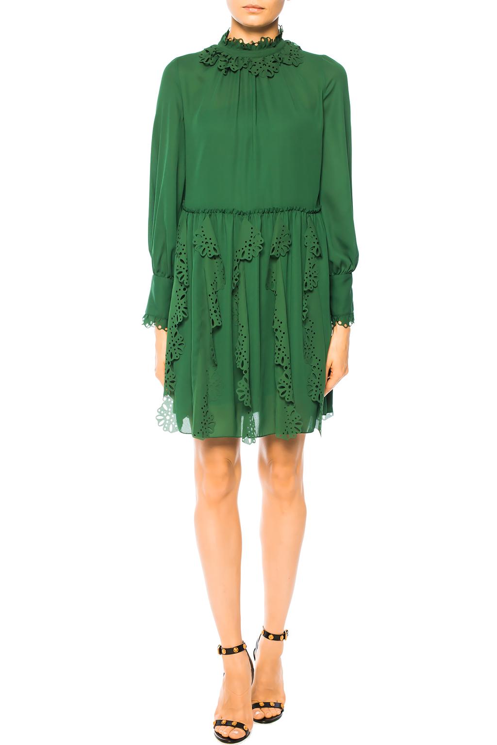 see by chloe green dress