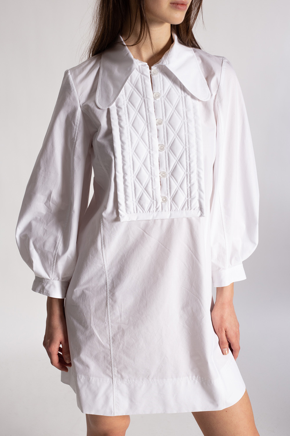 see by chloe collared shirt dress