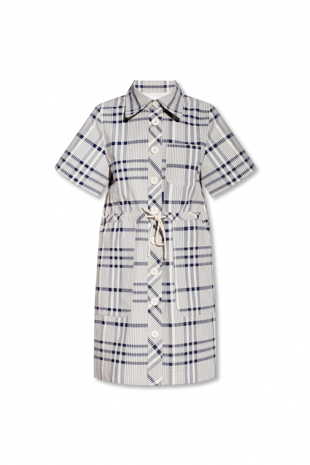 See By Chloe Checked dress