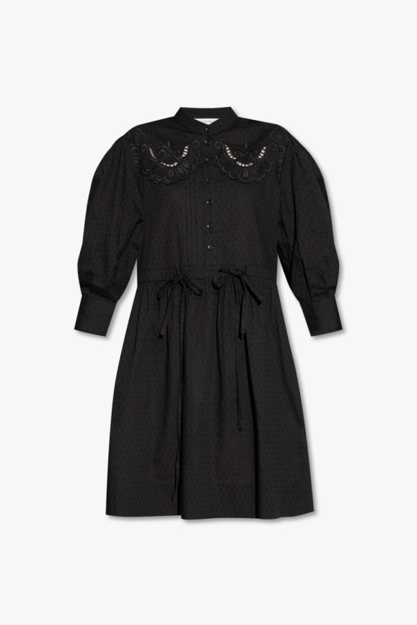 See By Chloé Lace-trimmed dress