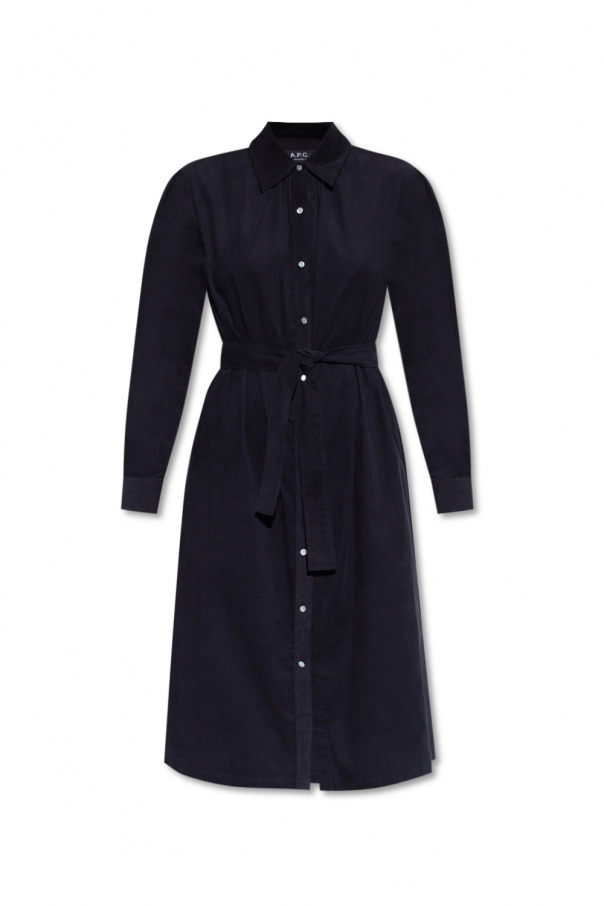 A.P.C. Corduroy Chiffon dress