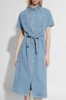 A.P.C. light blue ‘New Drew’ denim dress
