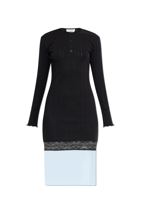 Dress with long sleeves od Coperni