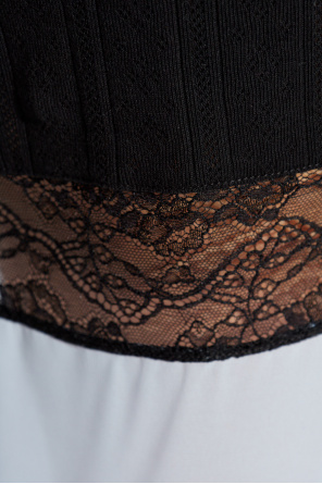 Coperni Kleid mit langen Ärmeln