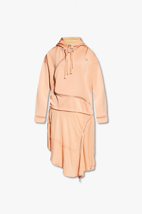 Diesel ‘D-ABANAZIP’ hoodie dress
