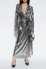 Diesel SILVER ‘D-FANZY-N1’ hoodie dress