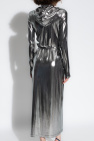 Diesel SILVER ‘D-FANZY-N1’ hoodie dress