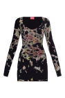 Diesel MULTICOLOUR Dress with raw finish D-FLOCI A17033