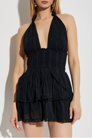 LoveShackFancy Dress Deanna Halter