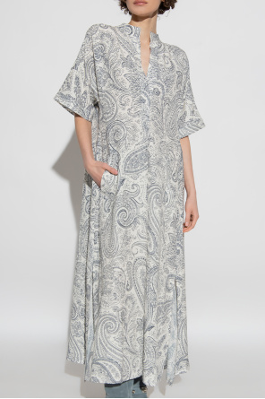 Etro Dress Check with paisley motif