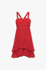 Etro Pleated slip dress