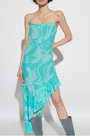 Etro Asymmetrical slip Shay dress