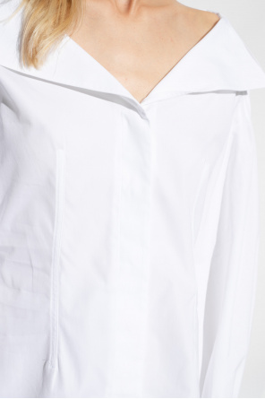Etro Cotton shirt plaque dress