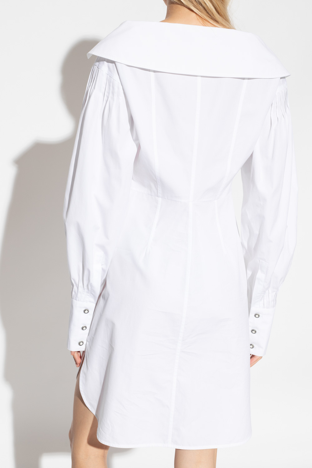 Etro Cotton strap-detail shirt dress