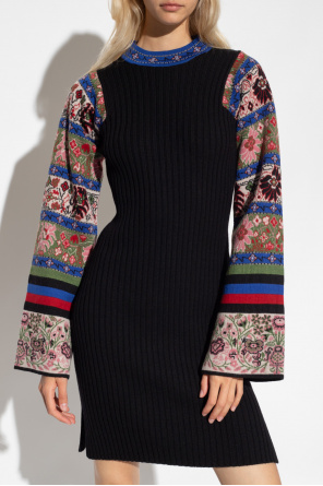 Etro Dress with patterned sleeves
