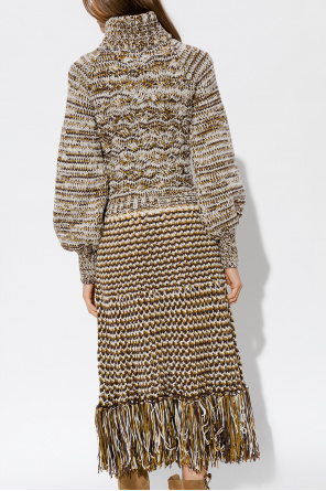 Etro sequin-embellished pencil dress