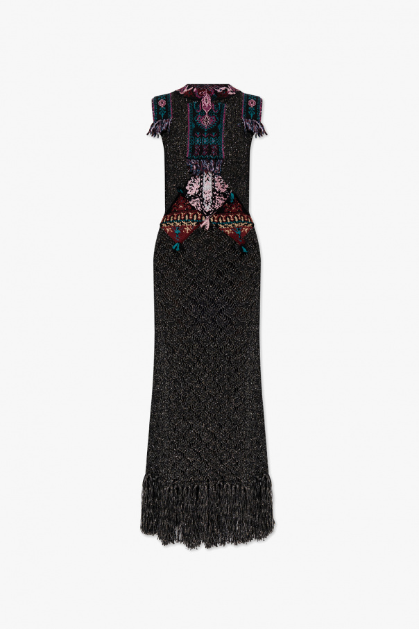 Etro Openwork SLEEVELESS dress