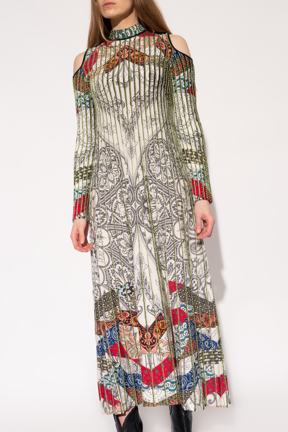 Multicolour Patterned dress cashmere Etro - Winter Hallena Pants -  IetpShops GB