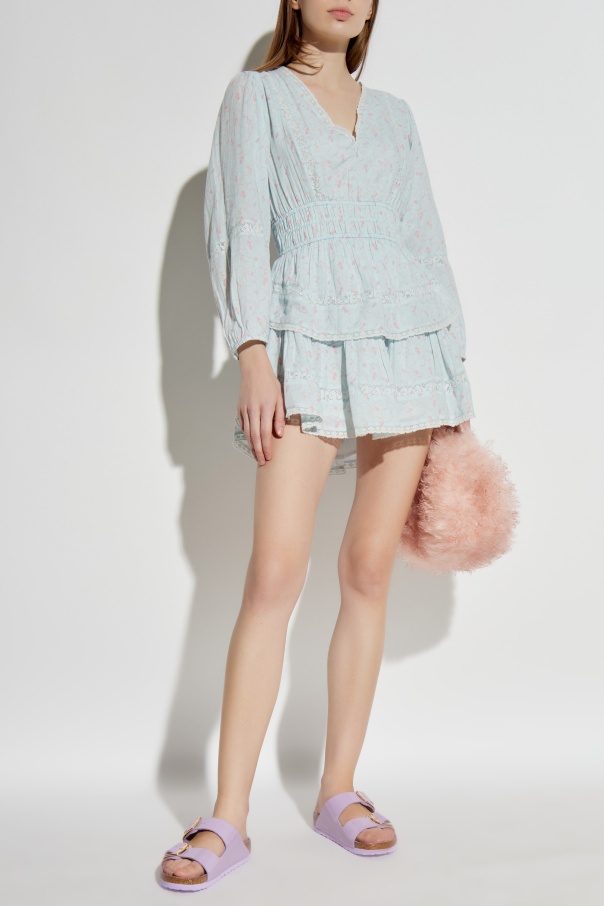 LoveShackFancy Vestido `Rosamina`