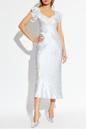 LoveShackFancy Silk dress ‘Eline’
