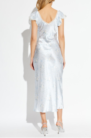 LoveShackFancy Silk dress ‘Eline’