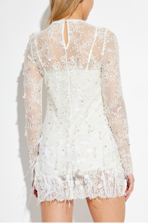 LoveShackFancy Sukienka ‘Alouetta’