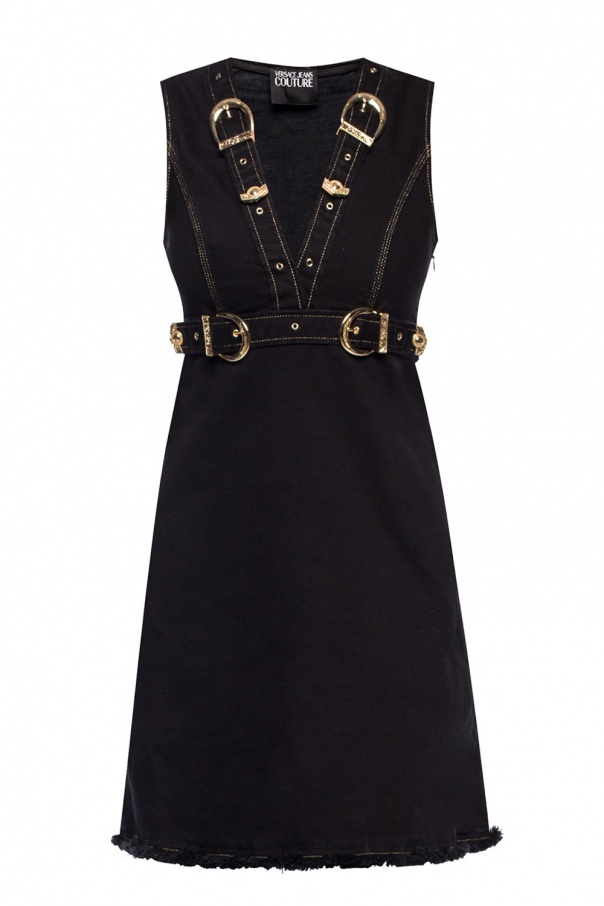 versace denim dress