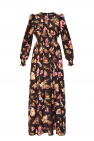 Versace Jeans Couture MULTICOLOUR Long-sleeve dress with Baroque print