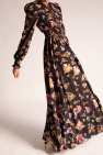 Versace Jeans Couture MULTICOLOUR Long-sleeve dress with Baroque print