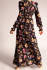Versace Jeans Couture MULTICOLOUR Long-sleeve dress with Baroque print