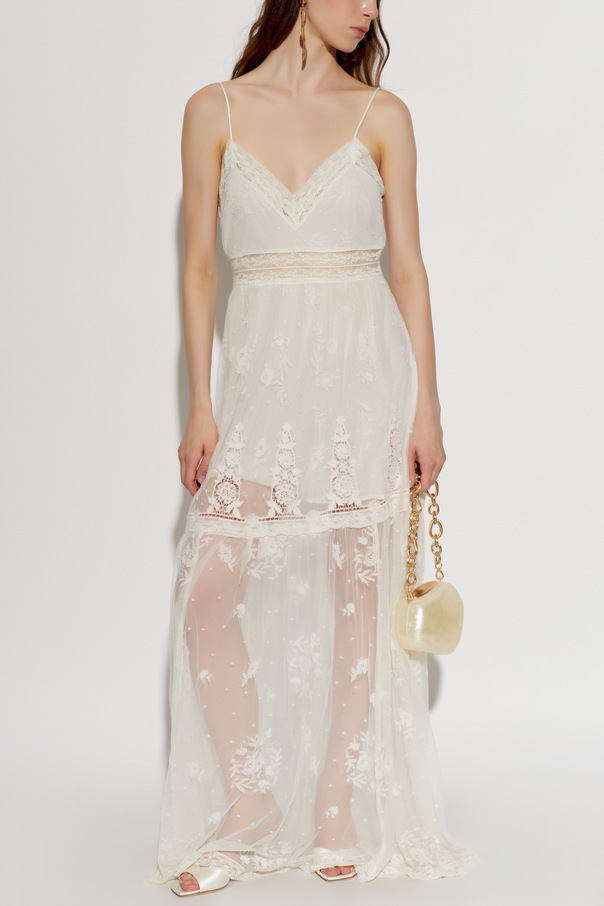 LoveShackFancy Langes Kleid ‘Valmy’