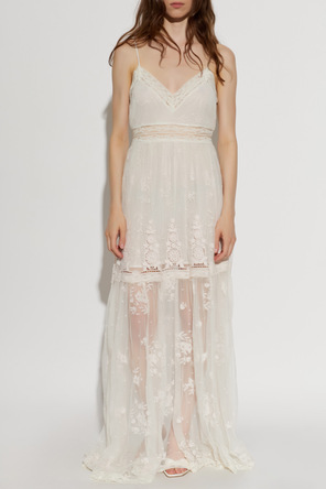 LoveShackFancy Langes Kleid ‘Valmy’