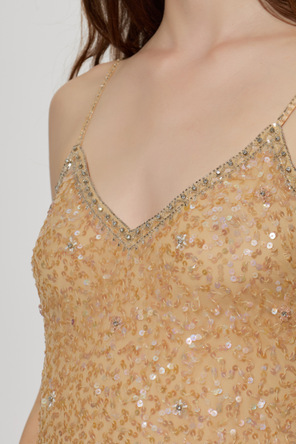 LoveShackFancy ‘Lyrika’ sequin dress