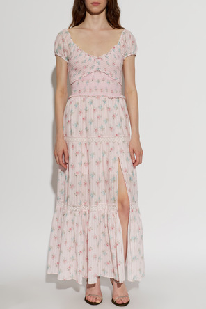 LoveShackFancy Baumwollkleid „Amandla“