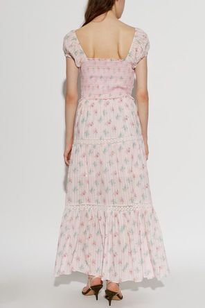 LoveShackFancy Baumwollkleid „Amandla“