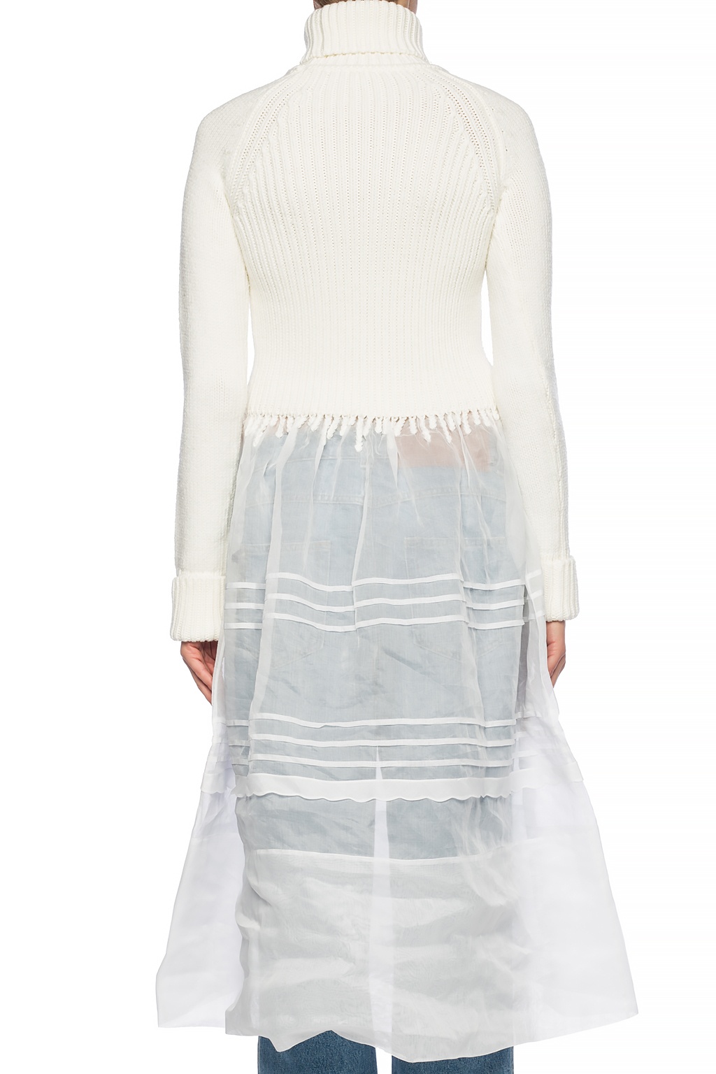 Loewe Two-layered turtleneck dress