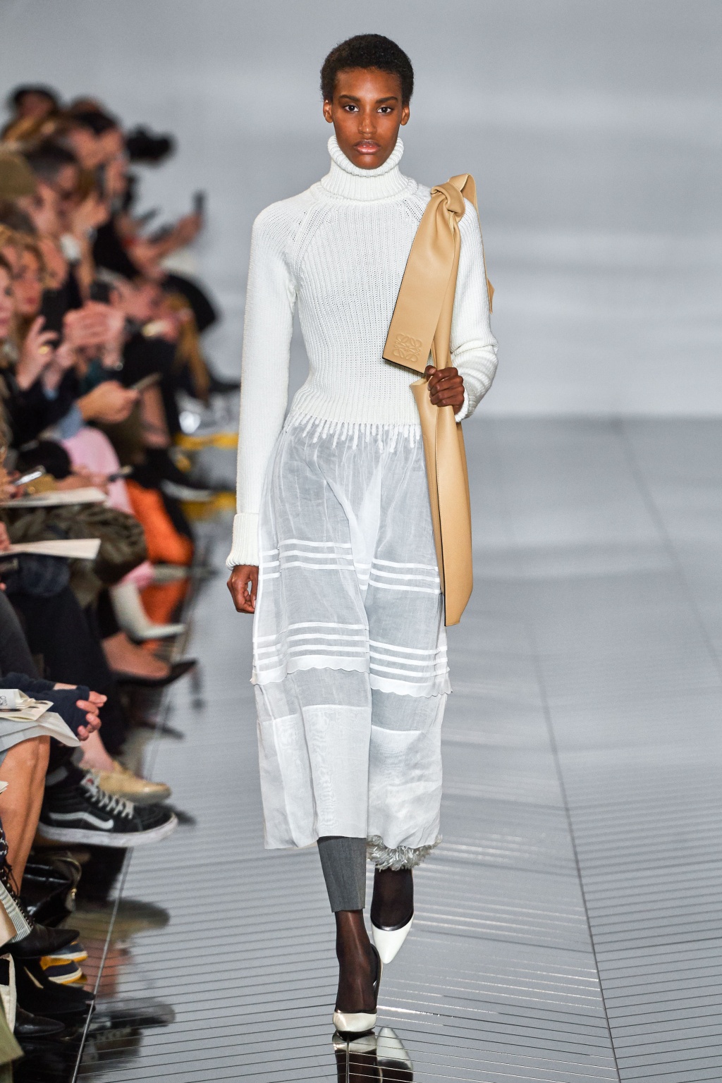 Loewe Two-layered turtleneck dress