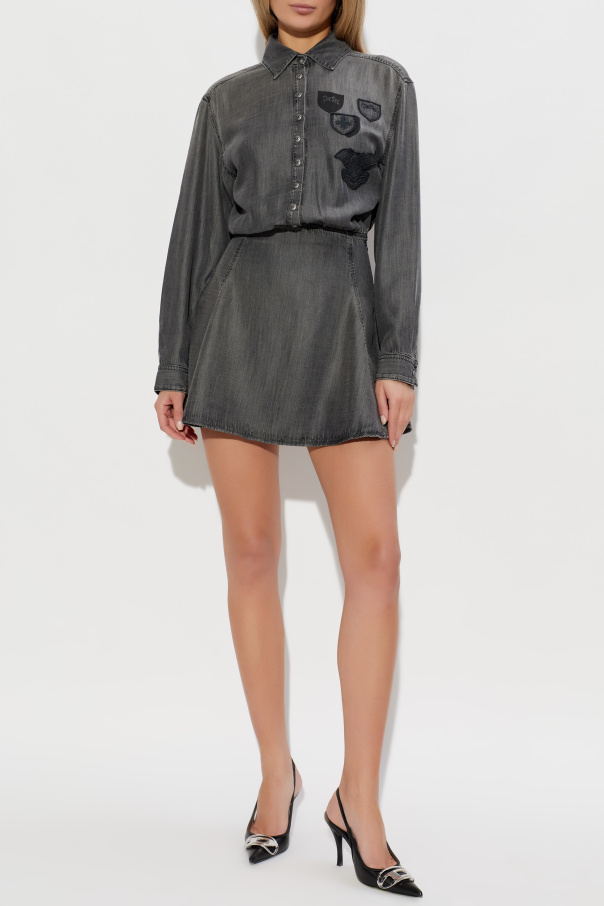 Diesel Vestido de ganga 'DE-DREVIA-S'