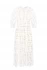 AllSaints WHITE ‘Delfi’ pleated dress