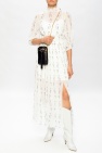 AllSaints WHITE ‘Delfi’ pleated dress