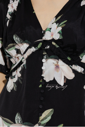 AllSaints Krótka sukienka z motywem kwiatowym ‘Demi’
