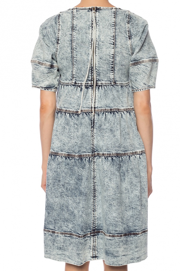 ulla johnson denim dress