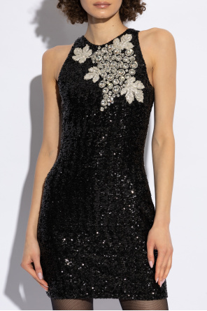 Balmain Sequin dress with shimmering crystals