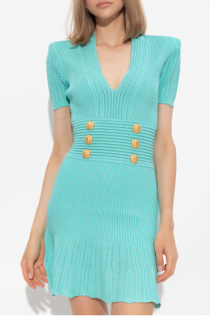 Balmain Dress with V-neck