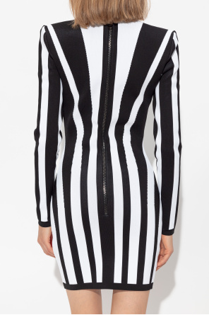 Balmain Dress with striped pattern